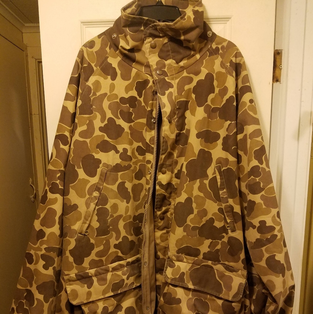 Rare Duck Camo Mount'n Prairie Camouflage Hunting Jacket XXL